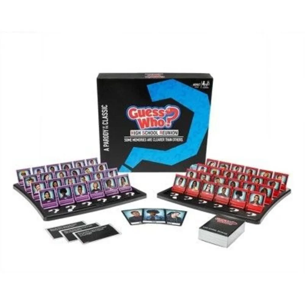 GUESS WHO? High School Reunion Board Game